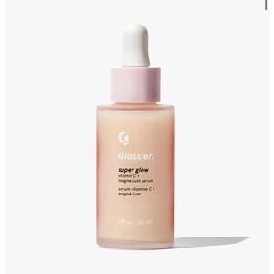 Glossier Super Glow Vitamin C + Magnesium Brightening Face Serum 1oz/30ml NEW!